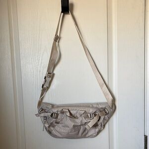Athleta Tan Quilted Tote Bag
